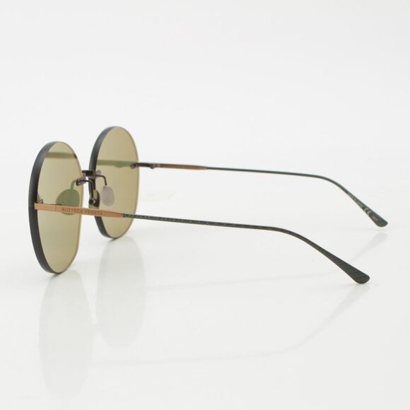 Bottega Veneta Rimless Sunglasses Eyewear Bv0178 S Green 6316 main image 4